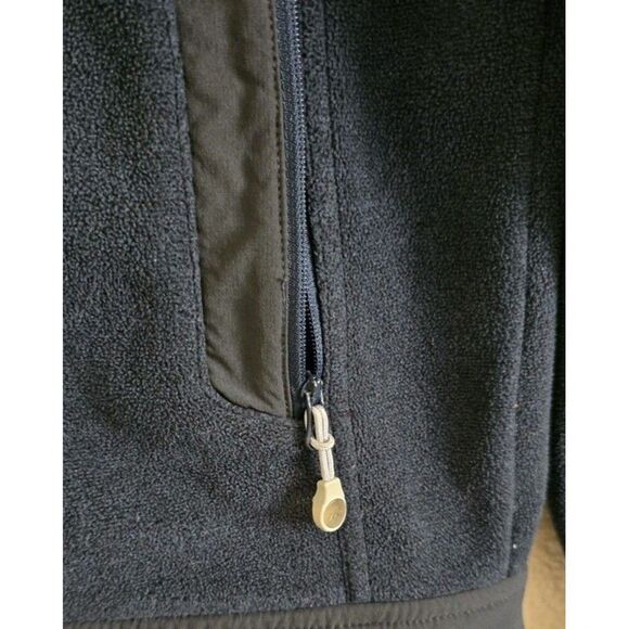 Macpac Jacket mens M Sherpa Fleece long sleeve Winter Black - Picture 5 of 7